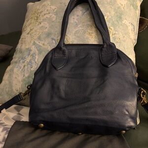 Wanderers banff travel Navy Blue handbag NWOT